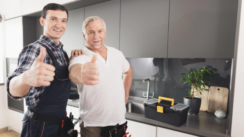 Klaus und Hans Zimmer von der Heizung & Wasser GmbH